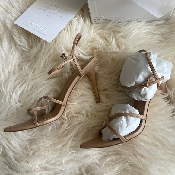 NWT Covet Shoes Aurelia Nude Stiletto - Picture 5 of 10